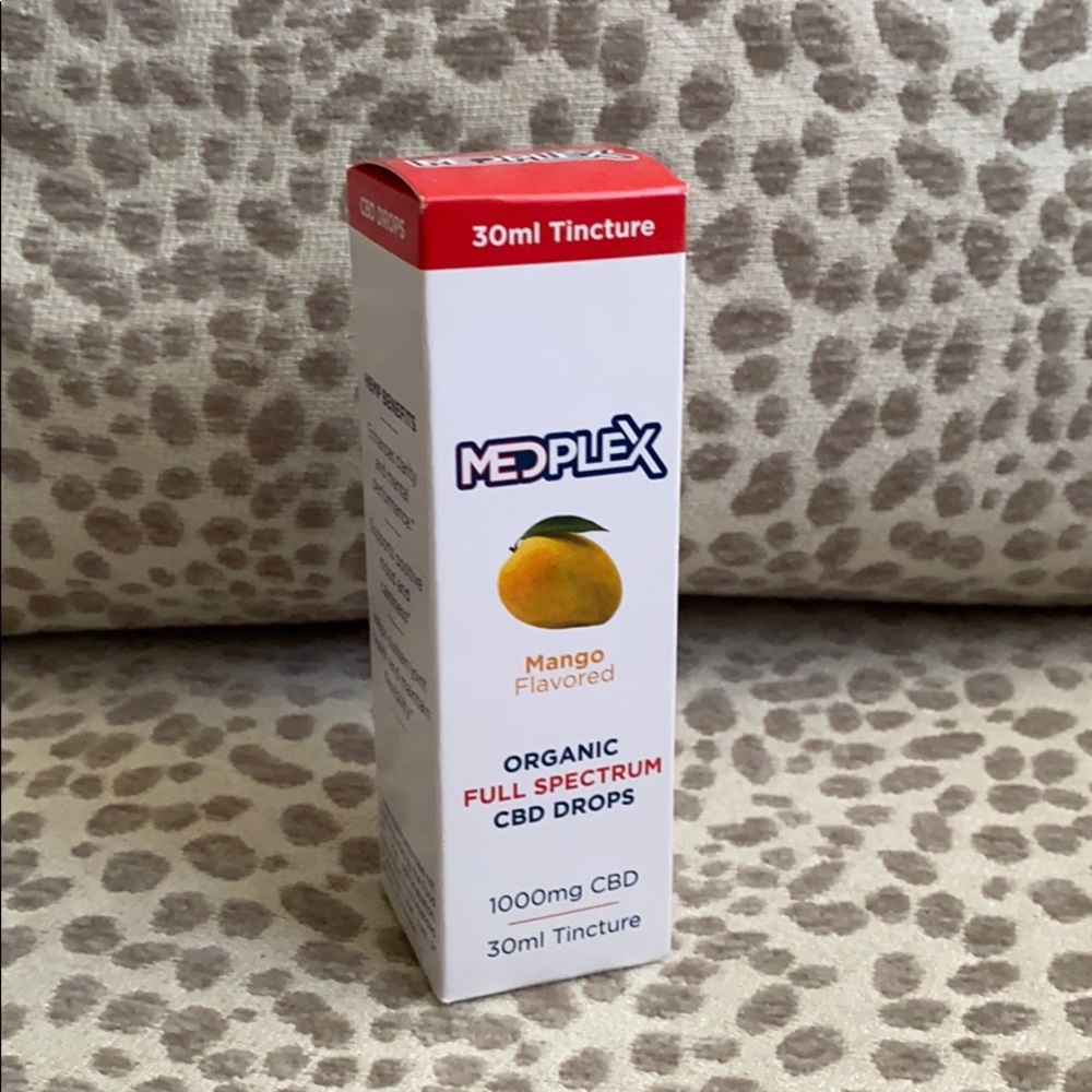 Mango Org/Full Spectrum Oil Tincture Drops 1000 mg
